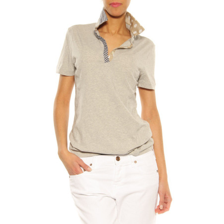 Polo “Muriel“ Luis Trenker grey